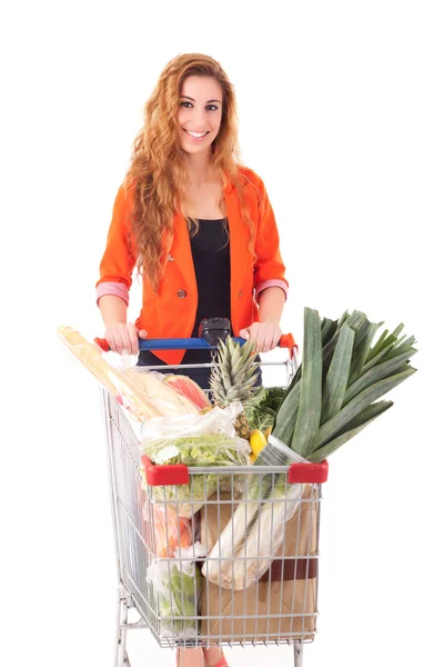 Schöne Frau — Stockfoto