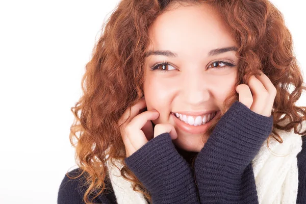 Mooie vrouw. — Stockfoto