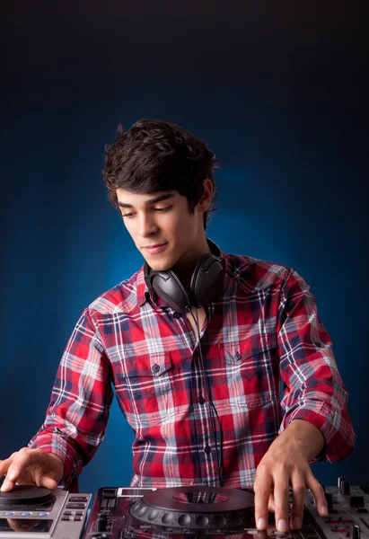 Homem de DJ — Fotografia de Stock