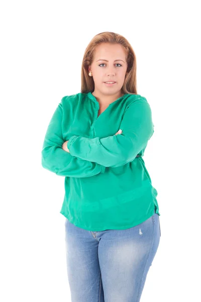 Large woman — Stock Photo, Image