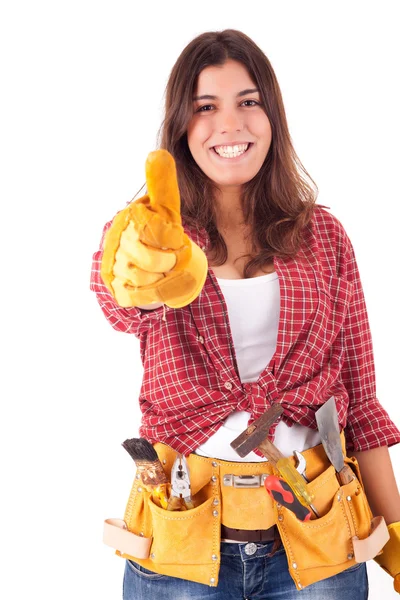 Schöne Frau — Stockfoto