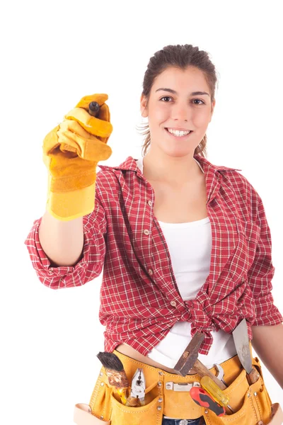 Schöne Frau — Stockfoto