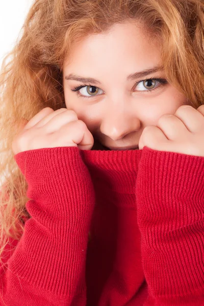 Hübsche Frau — Stockfoto