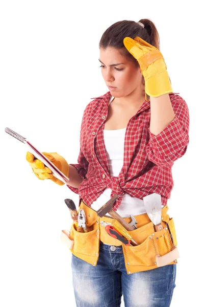 Construction worker — Stock Photo, Image