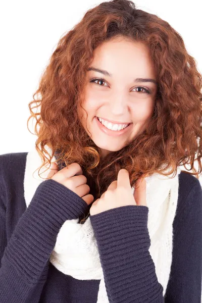 Mooie vrouw. — Stockfoto