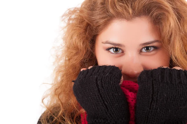 Mooie vrouw. — Stockfoto