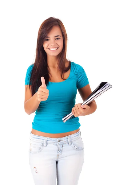 Happy student — Stock Photo, Image