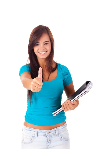 Happy student — Stock Photo, Image