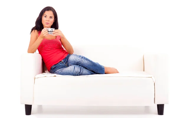 Woman relaxing — Stock Photo, Image