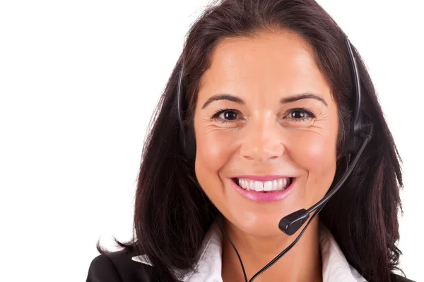 Operador telefónico — Foto de Stock