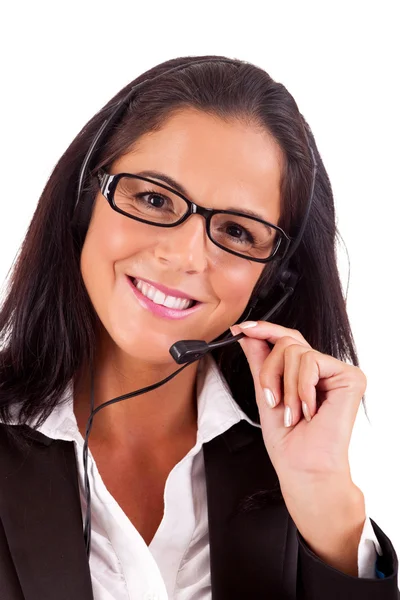 Operador telefónico — Foto de Stock