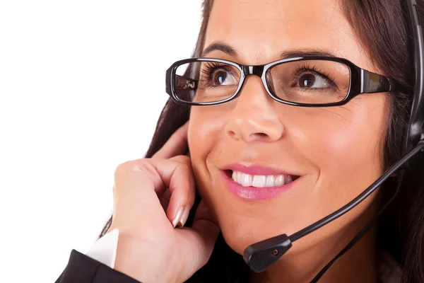 Operador telefónico — Foto de Stock