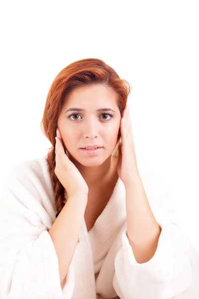 Frau entspannt sich — Stockfoto