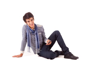 telefon adlı genç çocuk