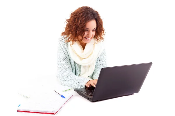 Menina estudando — Fotografia de Stock