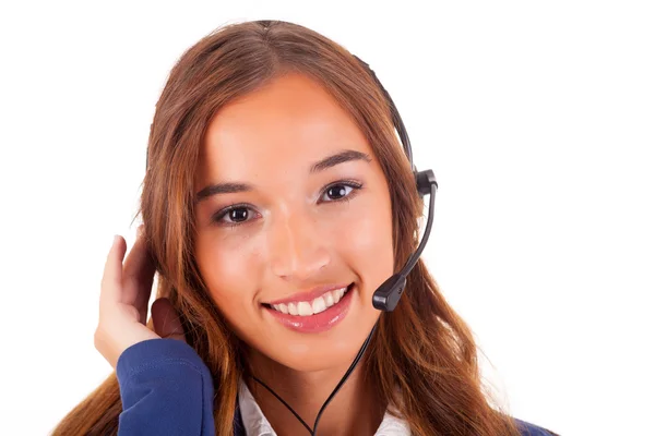 Operador telefónico — Foto de Stock