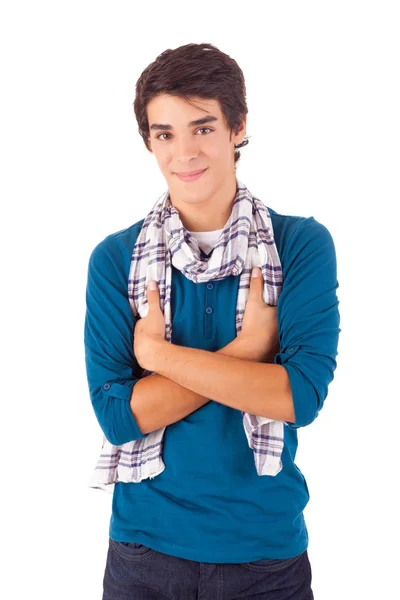 Young casual man posing — Stock Photo, Image