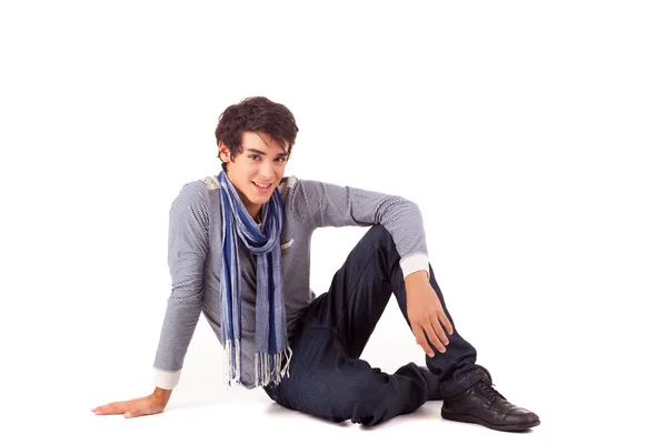 Jovem homem casual posando — Fotografia de Stock