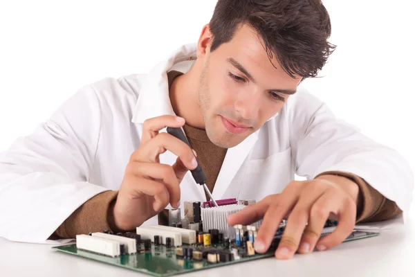 Engenheiro de informática — Fotografia de Stock