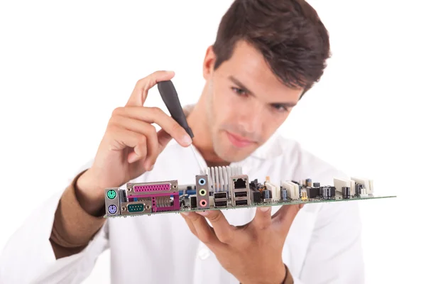 Computer engineer — Stock Photo, Image