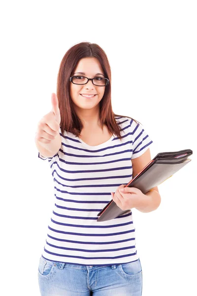 Happy student — Stock Photo, Image