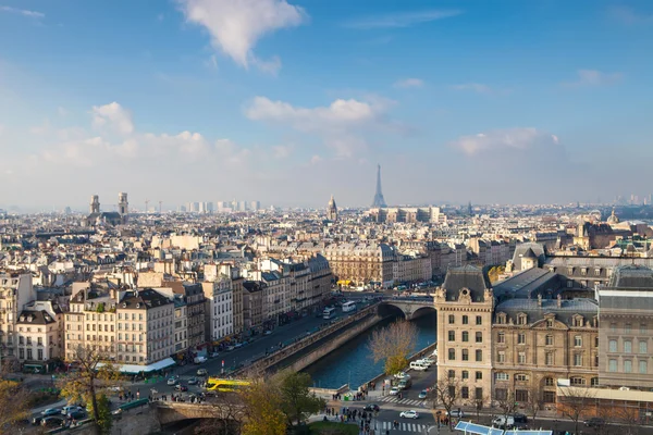 Blick von Notre Dame von Paris — Stockfoto