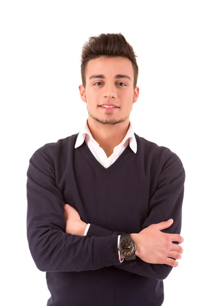 Joven hombre guapo posando —  Fotos de Stock