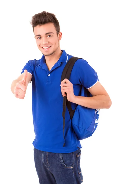Young happy student — Stock Photo, Image