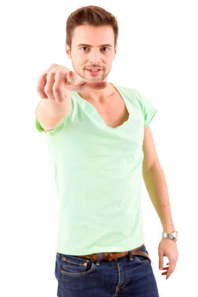 Young handsome man posing — Stock Photo, Image