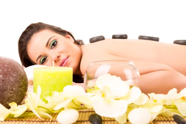 Woman in Spa — Stock Photo, Image