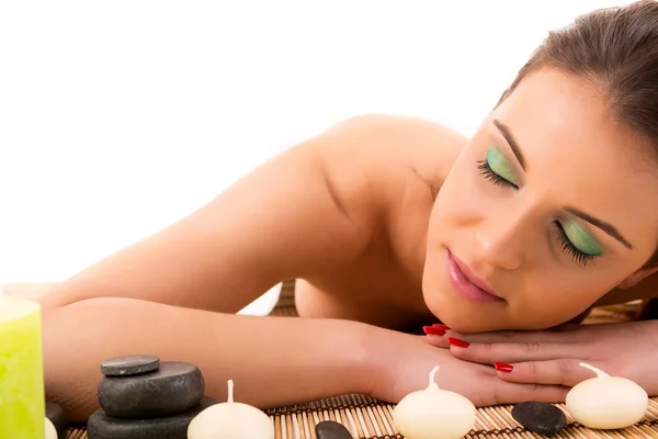 Woman in Spa — Stock Photo, Image