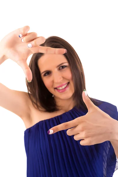 Retrato de mulher — Fotografia de Stock