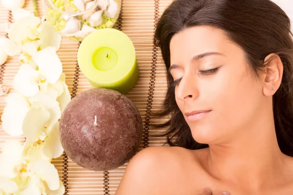 Woman in Spa — Stock Photo, Image