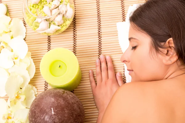 Mujer en Spa — Foto de Stock