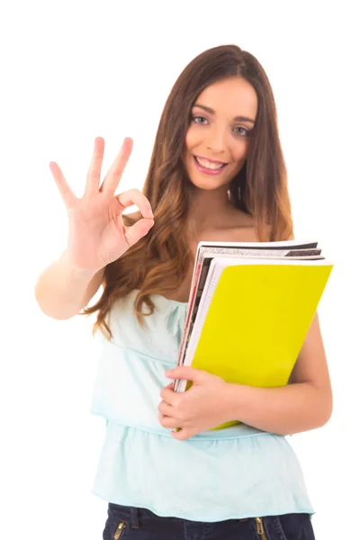 Glücklicher Student — Stockfoto