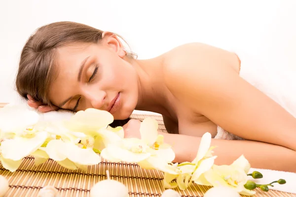 Woman in Spa — Stock Photo, Image