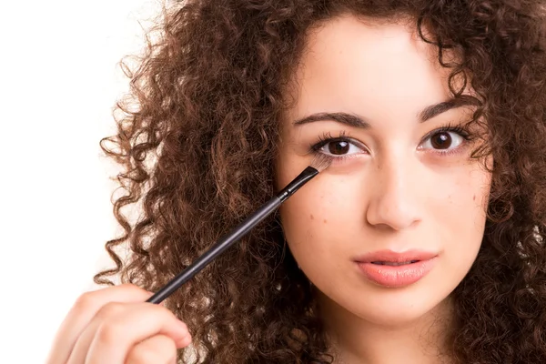 Young and beautiful makeup — Stock Photo, Image