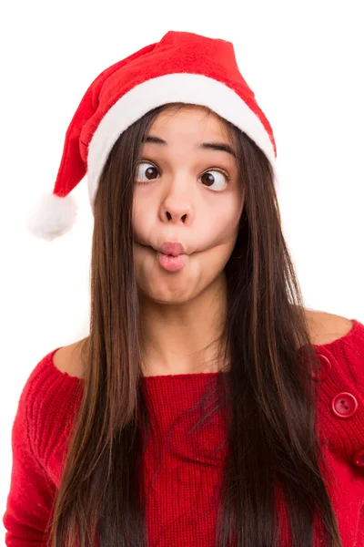 Silly woman — Stock Photo, Image