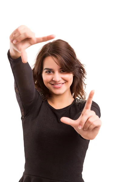 Retrato de mulher — Fotografia de Stock