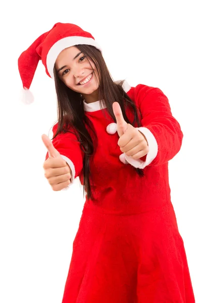 Santa Claus mujer —  Fotos de Stock