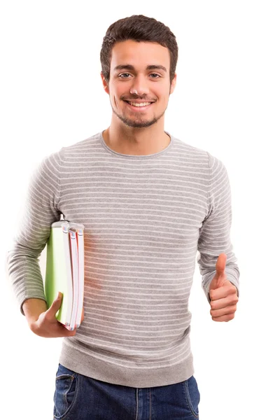 Glücklicher Student — Stockfoto