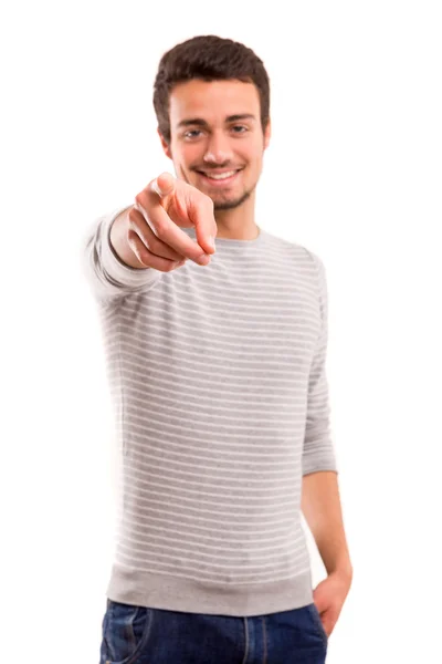 Man pointing — Stock Photo, Image