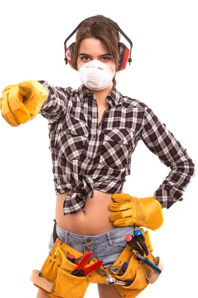 Construction worker — Stock Photo, Image