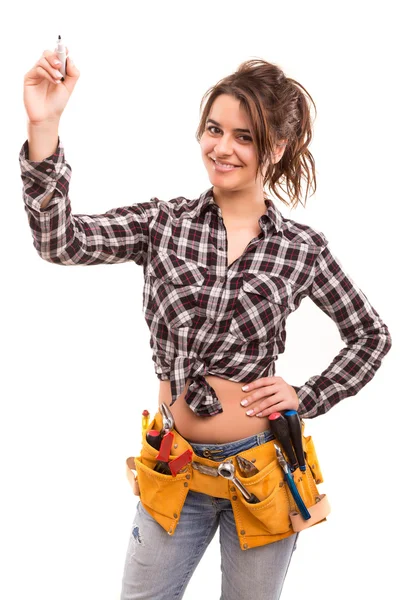 Trabajadores de la construcción —  Fotos de Stock