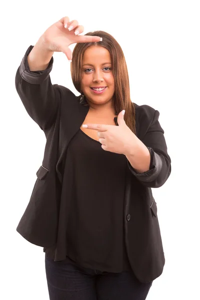 Mujer grande — Foto de Stock