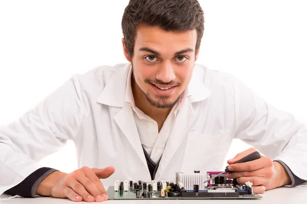 Técnico en el trabajo — Foto de Stock