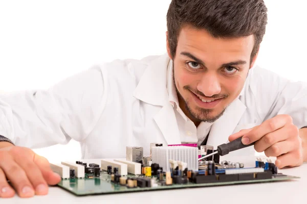 Technician at work — Stock Photo, Image