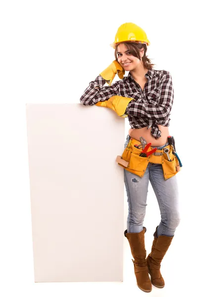 Construction worker — Stock Photo, Image