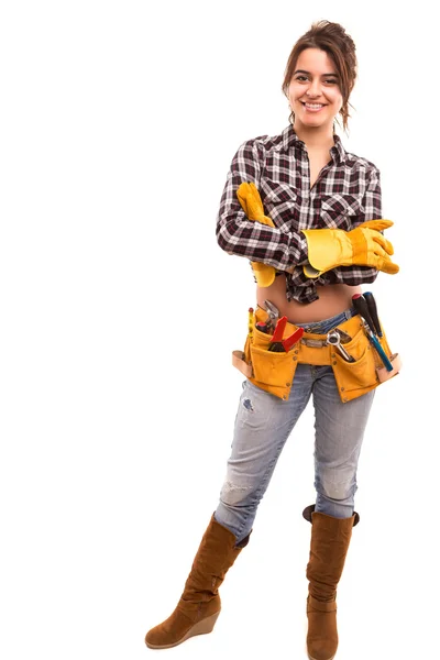 Trabajadores de la construcción —  Fotos de Stock