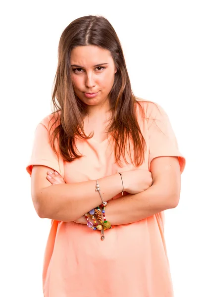 Mujer triste. — Foto de Stock